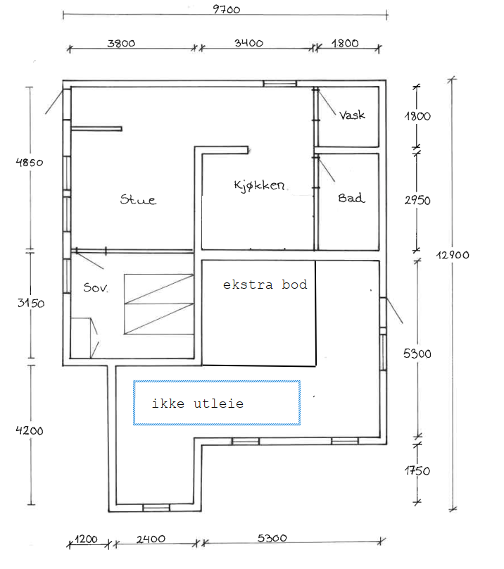 rominndeling Galleribilde