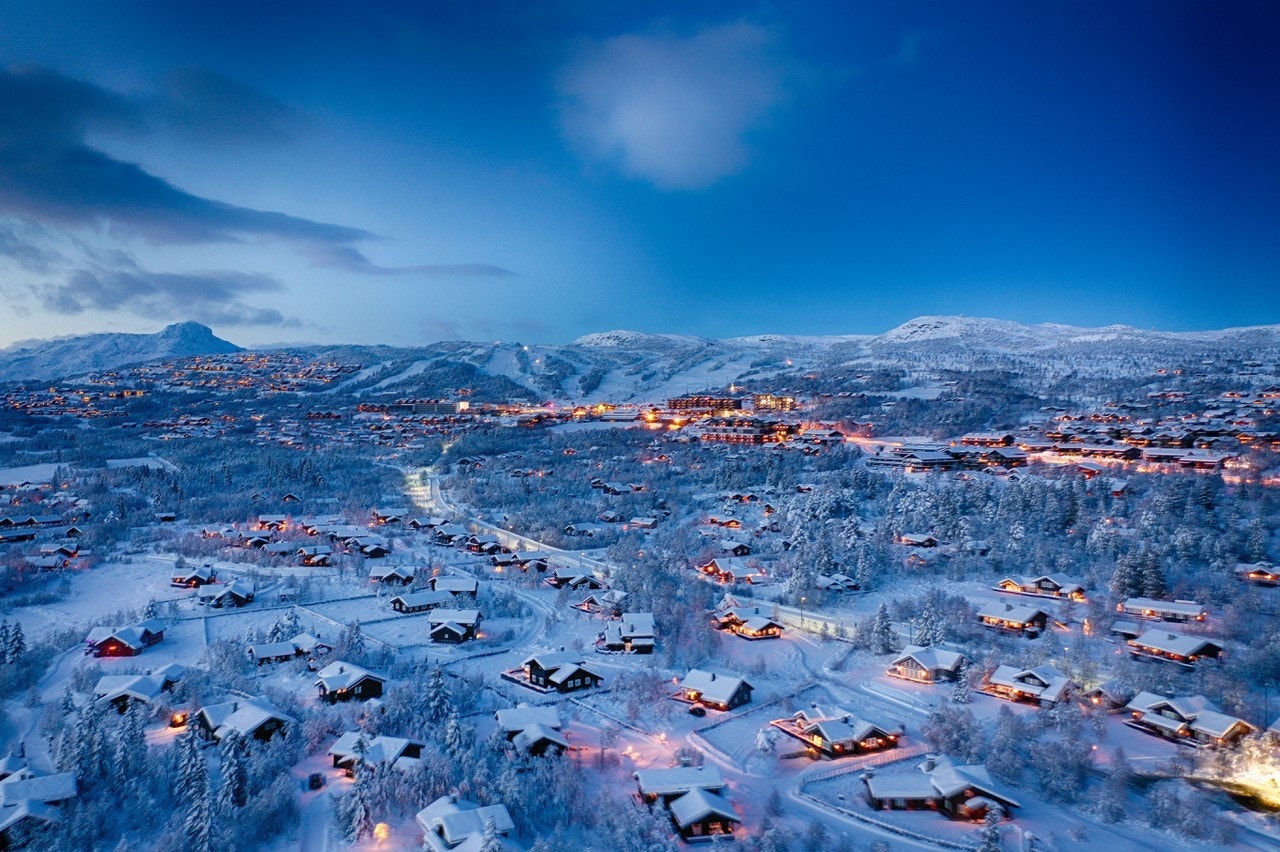 Oversikt over Beitostølen Galleribilde