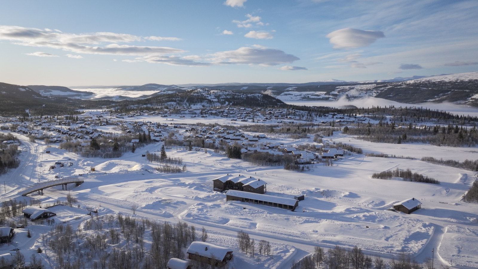 Utsikt utover Tindelia Beitostølen Galleribilde