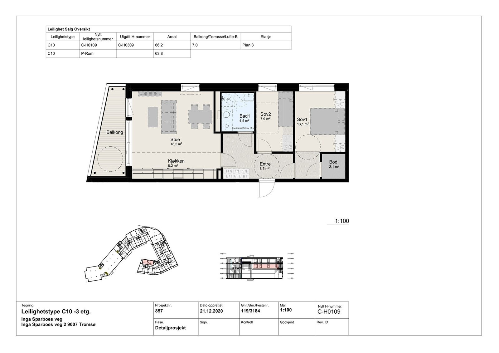 Planskisse Galleribilde