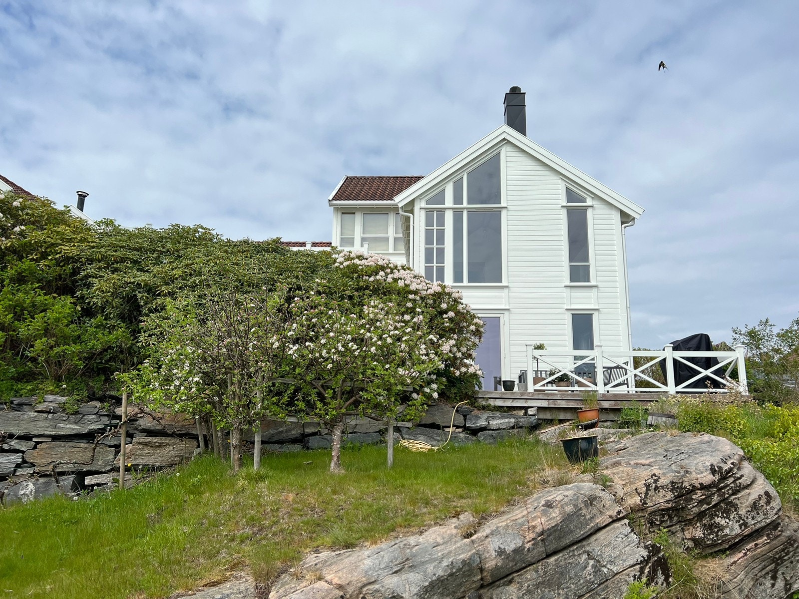 Huset sett nedenfra Galleribilde