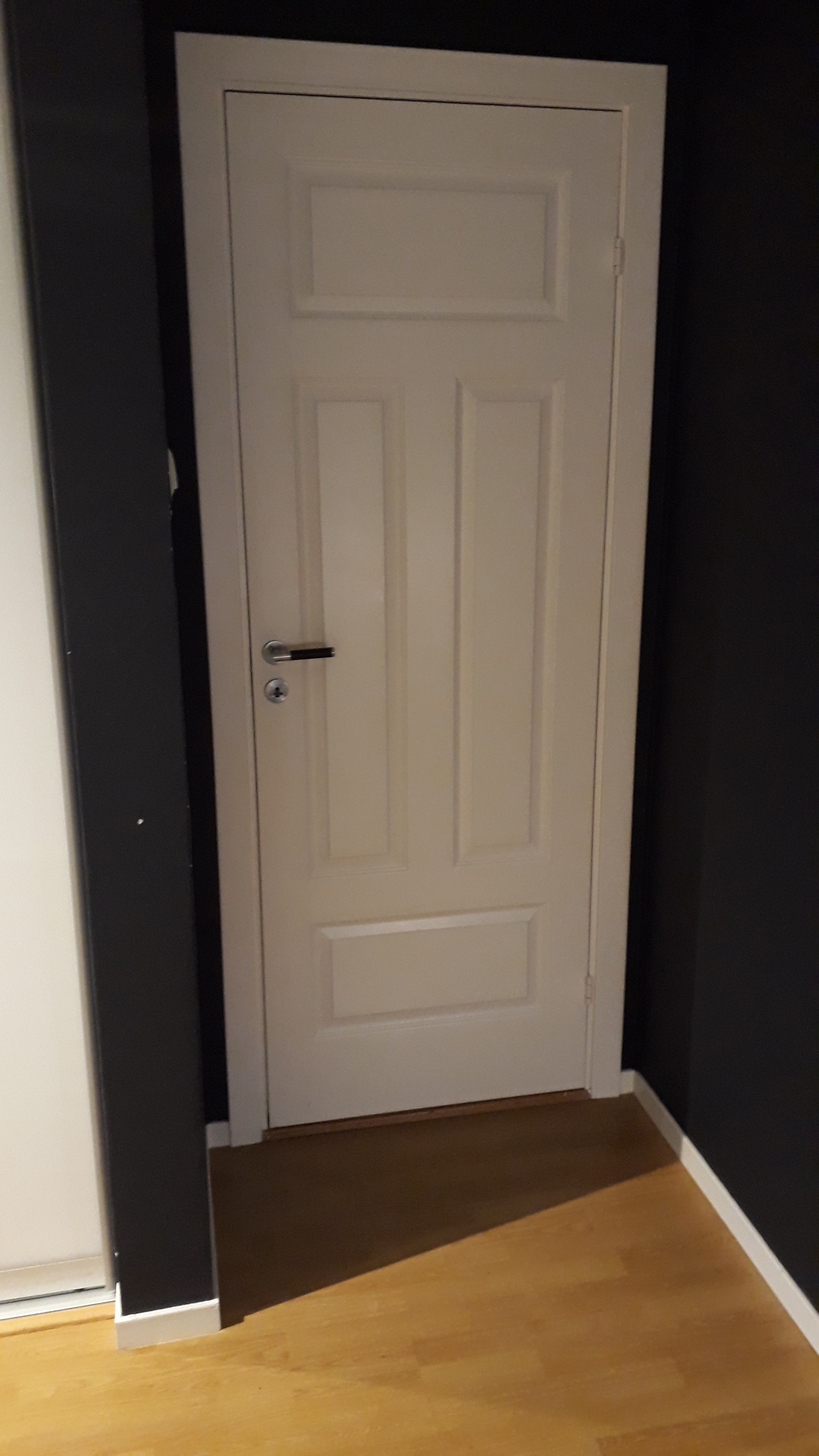 Døren ut fra hybelen Galleribilde