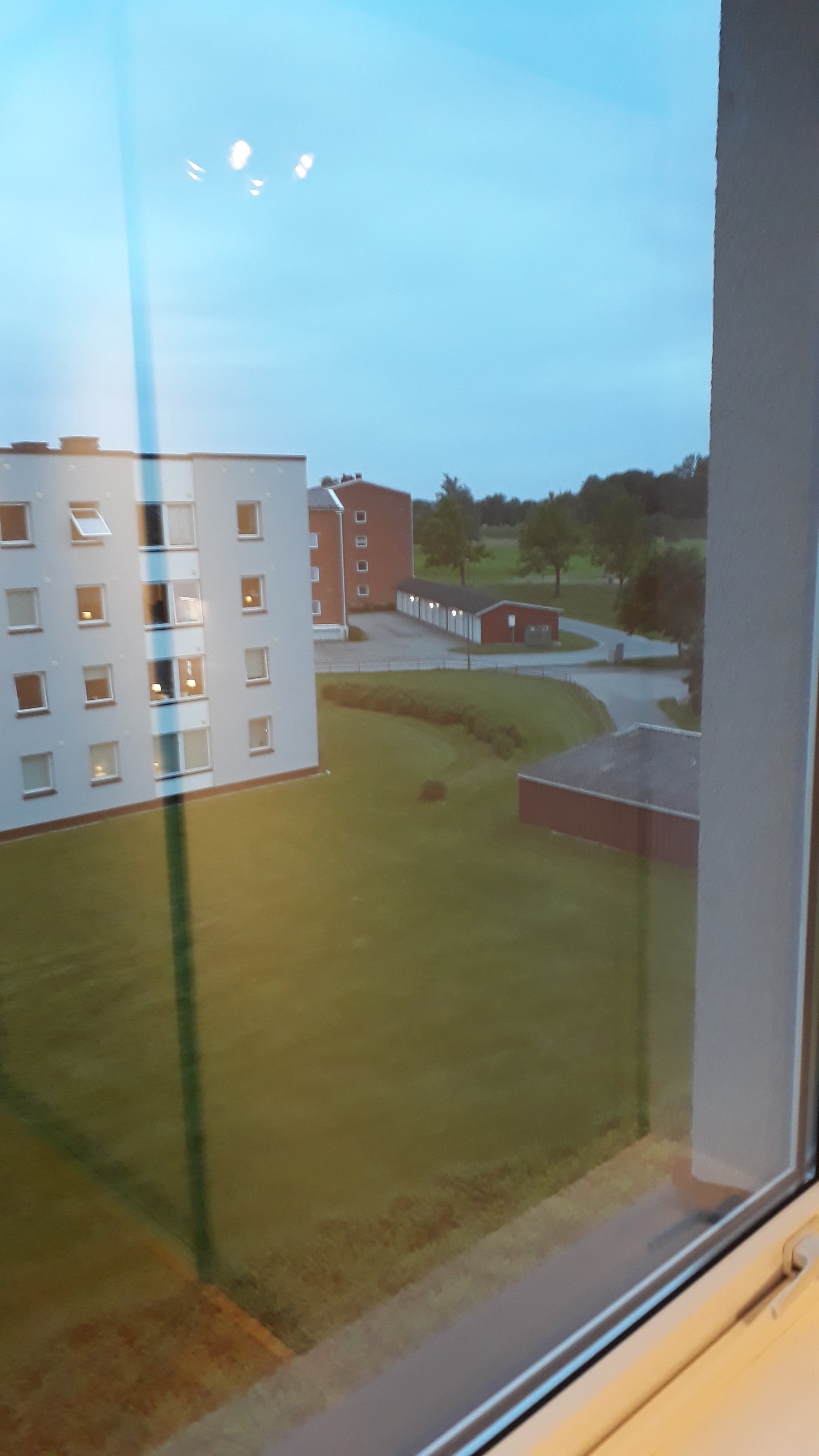 Utsikt fra hybelen Galleribilde