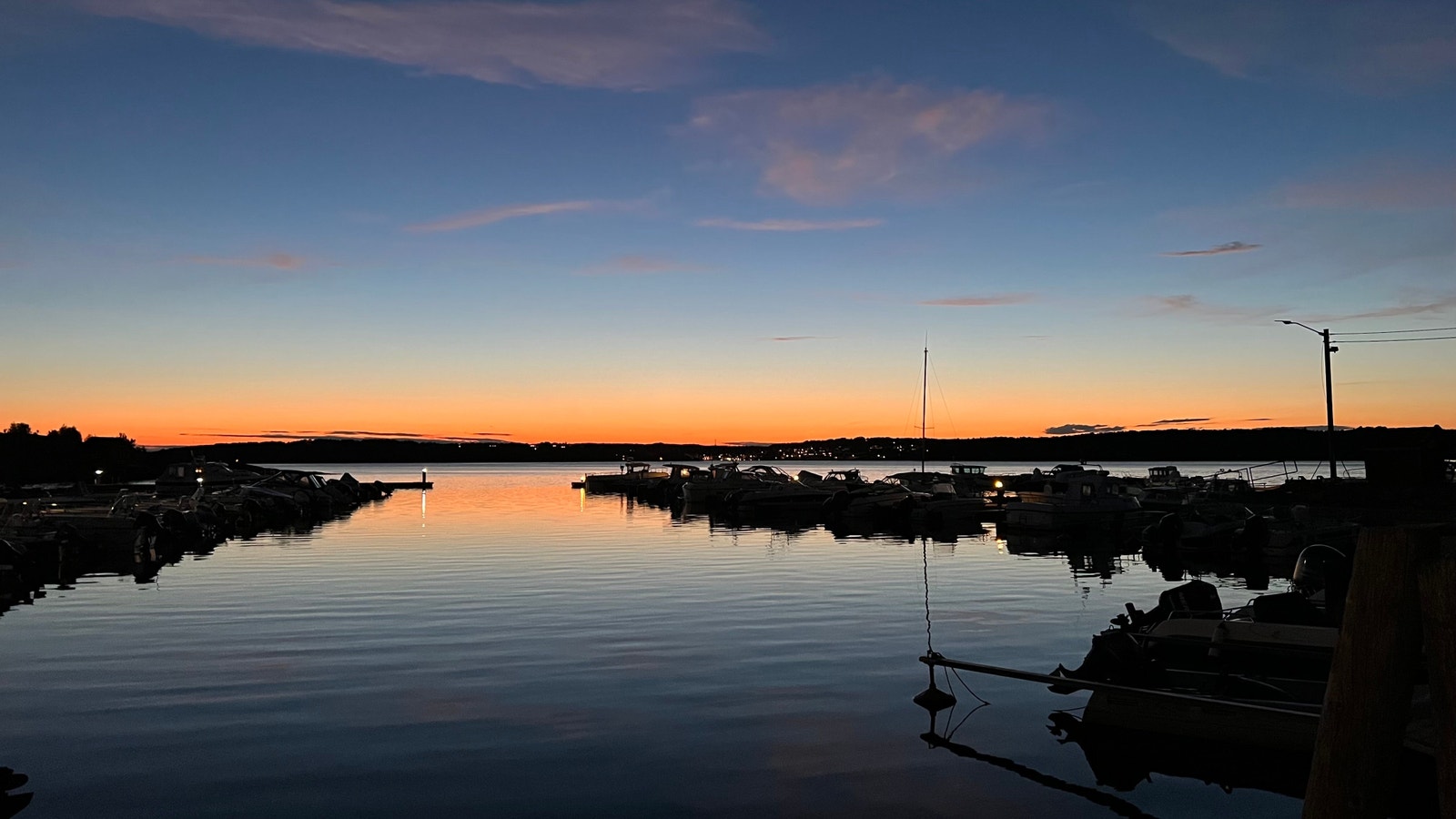 Solnedgang på Nedgården Galleribilde