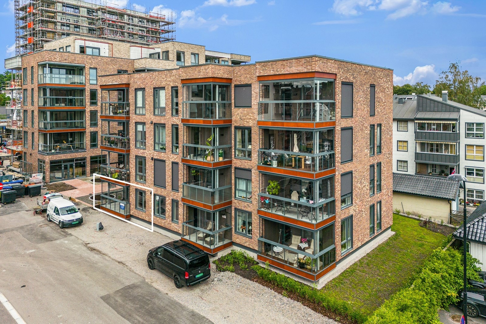 Her har vi en helt nyoppført leilighet igjen. Galleribilde