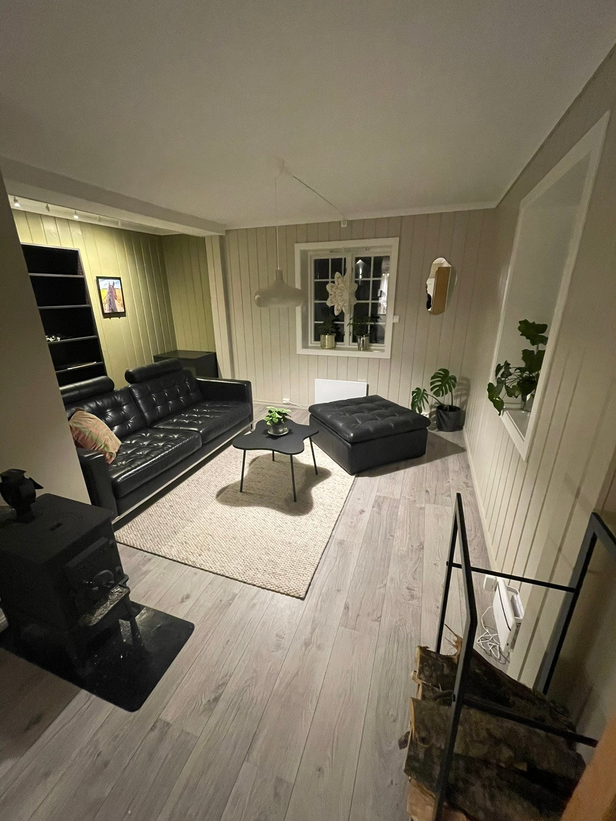 Mulighet for vedfyring Galleribilde
