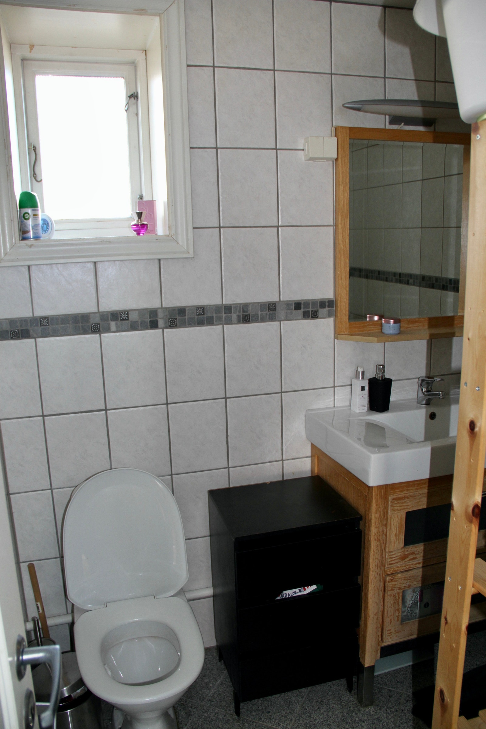 Flislagt bad med varmekabler Galleribilde