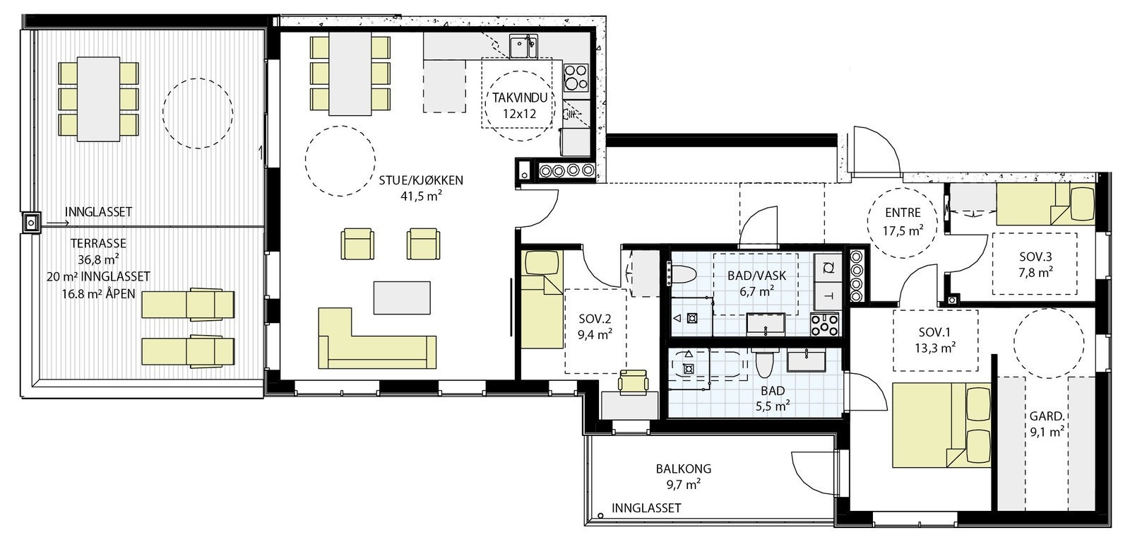 Toppleilighet 501 Galleribilde