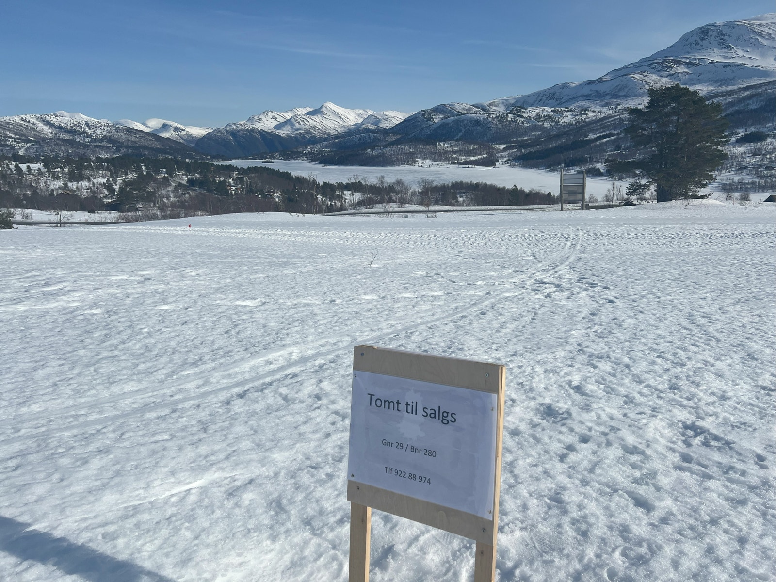 Utsikt mot Nysætervatnet Galleribilde