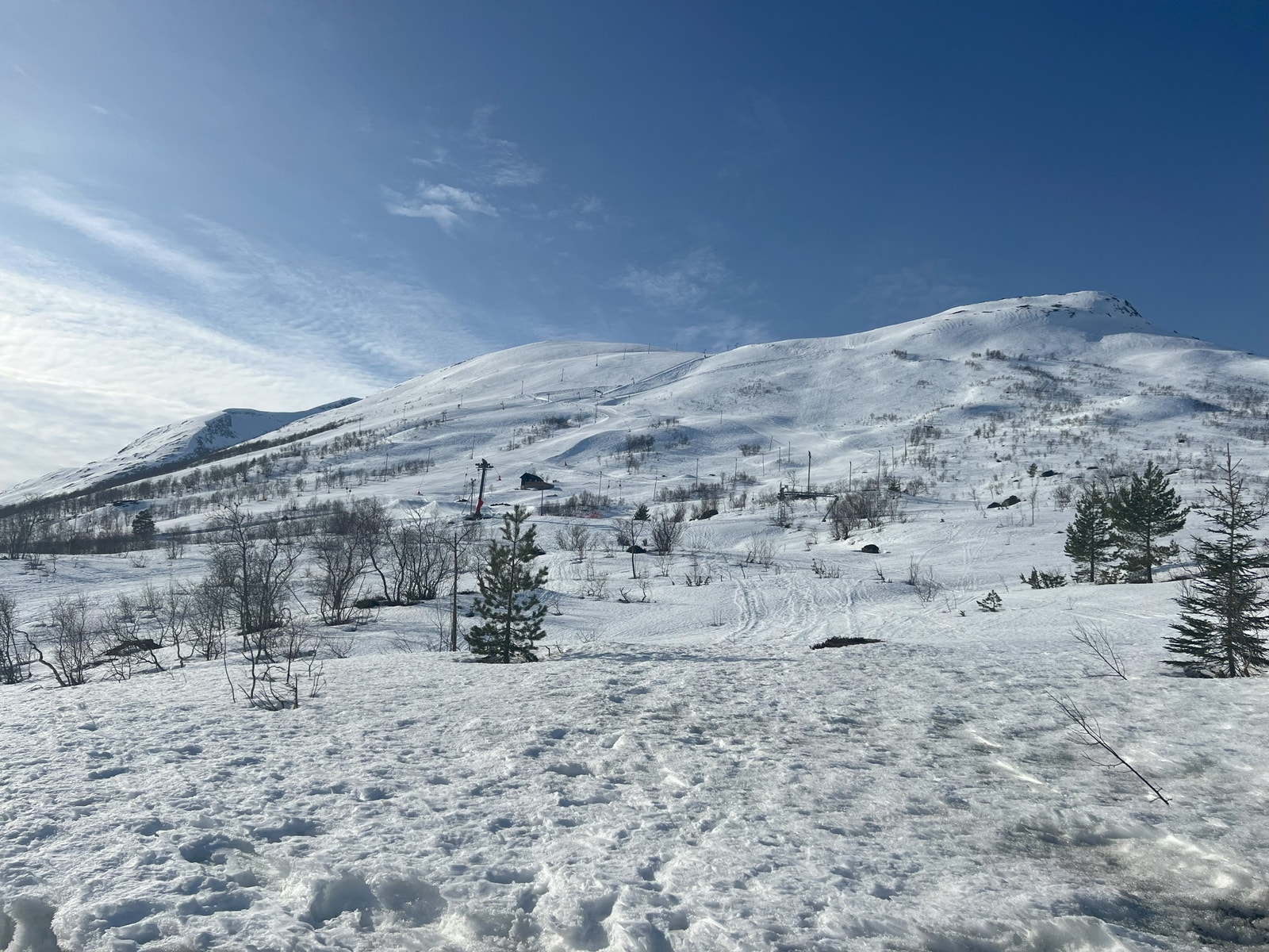 Mot Alpinbakken Galleribilde
