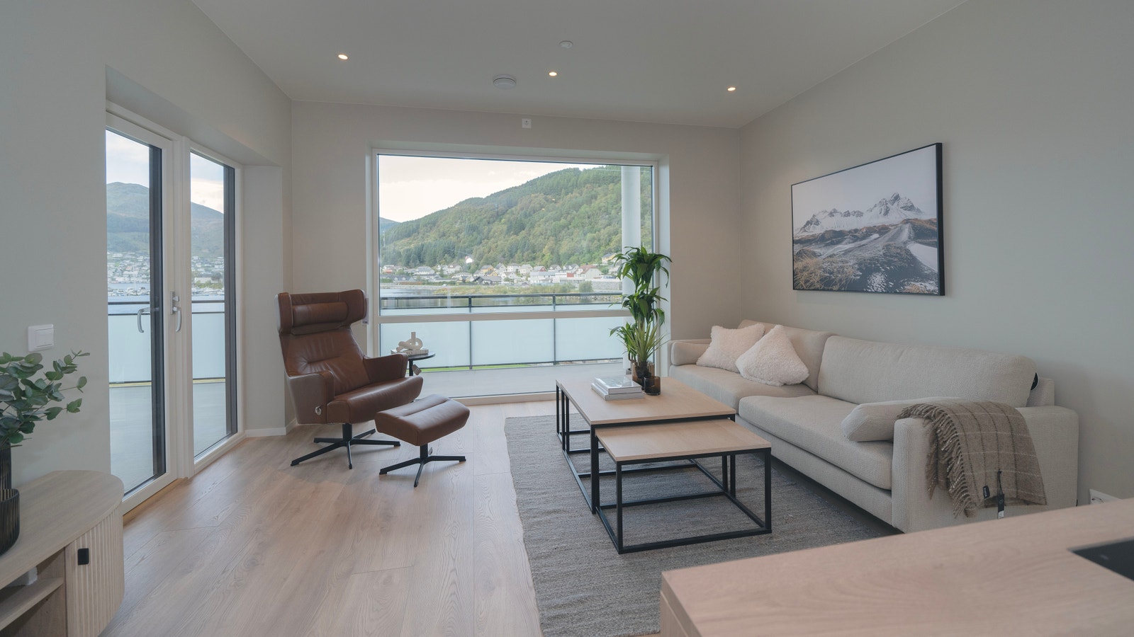 Stue leilighet B202 (ferdigstilt) Galleribilde