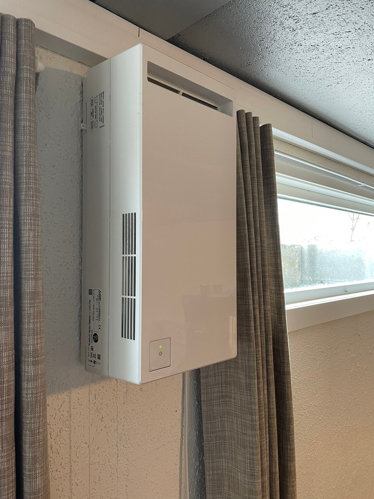 Ventilator for god utskifting av luft. Galleribilde