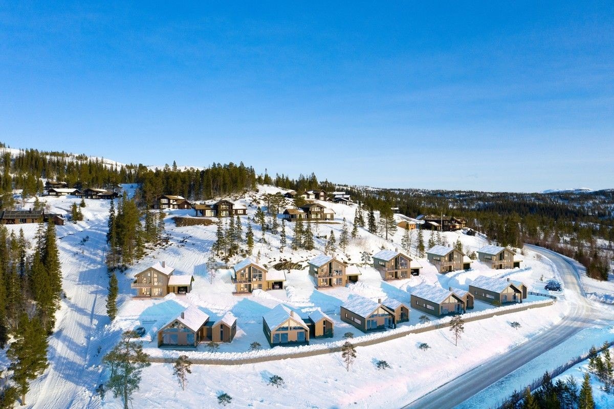 Sportslia. Ferdigregulerte felt og prosjekterte fritidsboliger. Velg mellom 2 ulike modeller, A og B fritidsboliger. Skreddersøm for den aktive familien Galleribilde