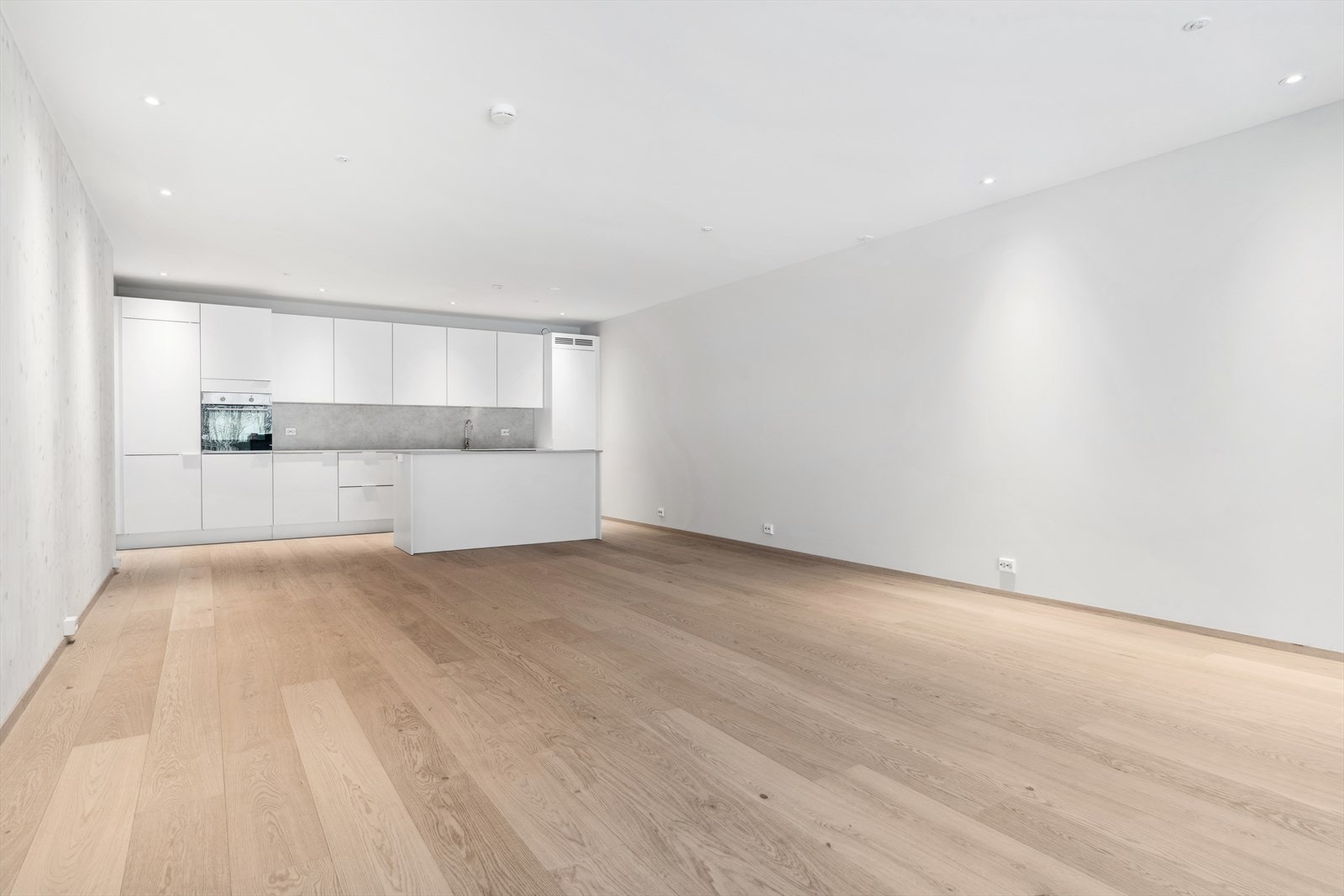 Stue mot kjøkken Galleribilde