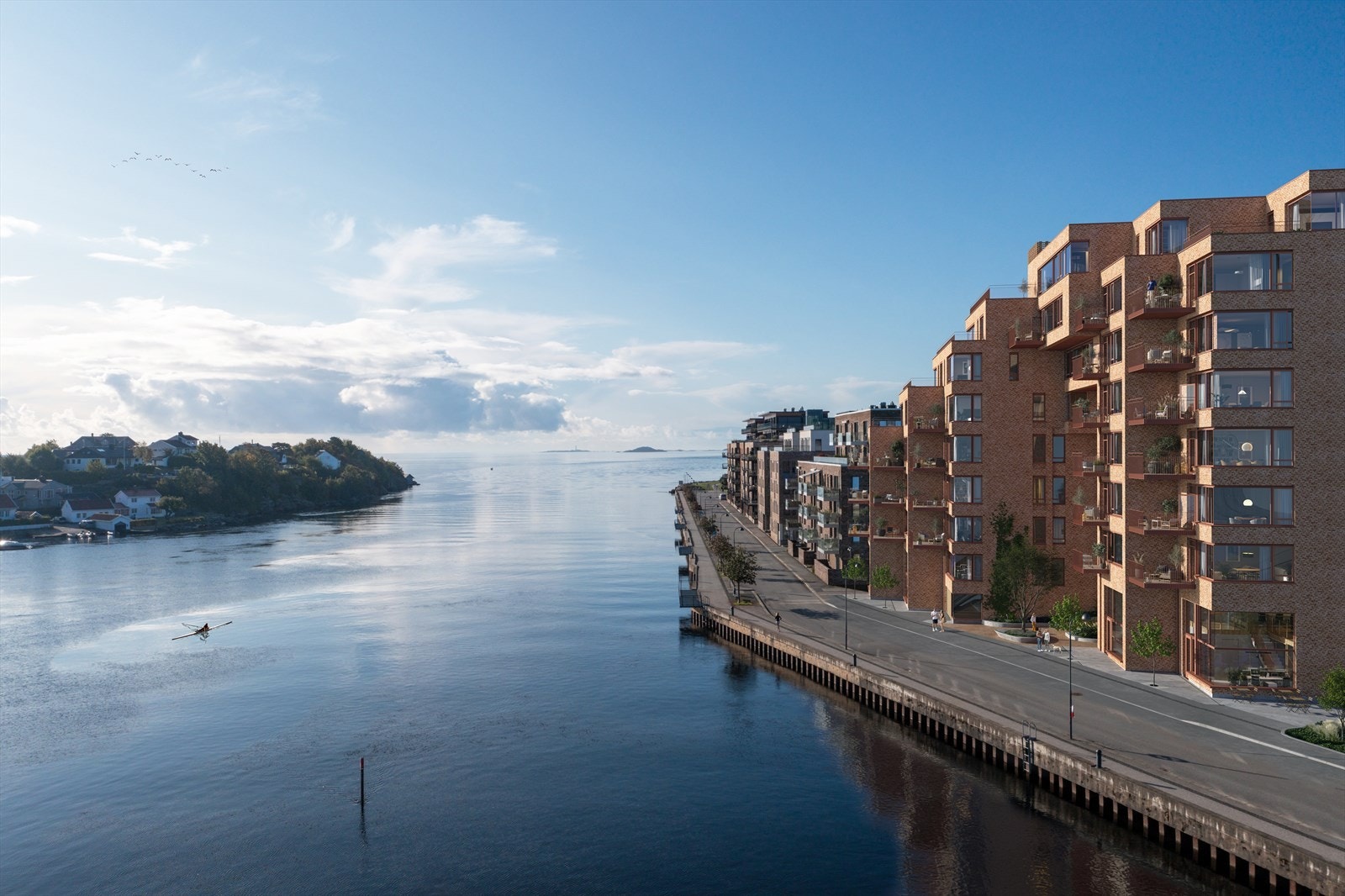 Fantastisk beliggenhet langt elva - drone.jpg Galleribilde