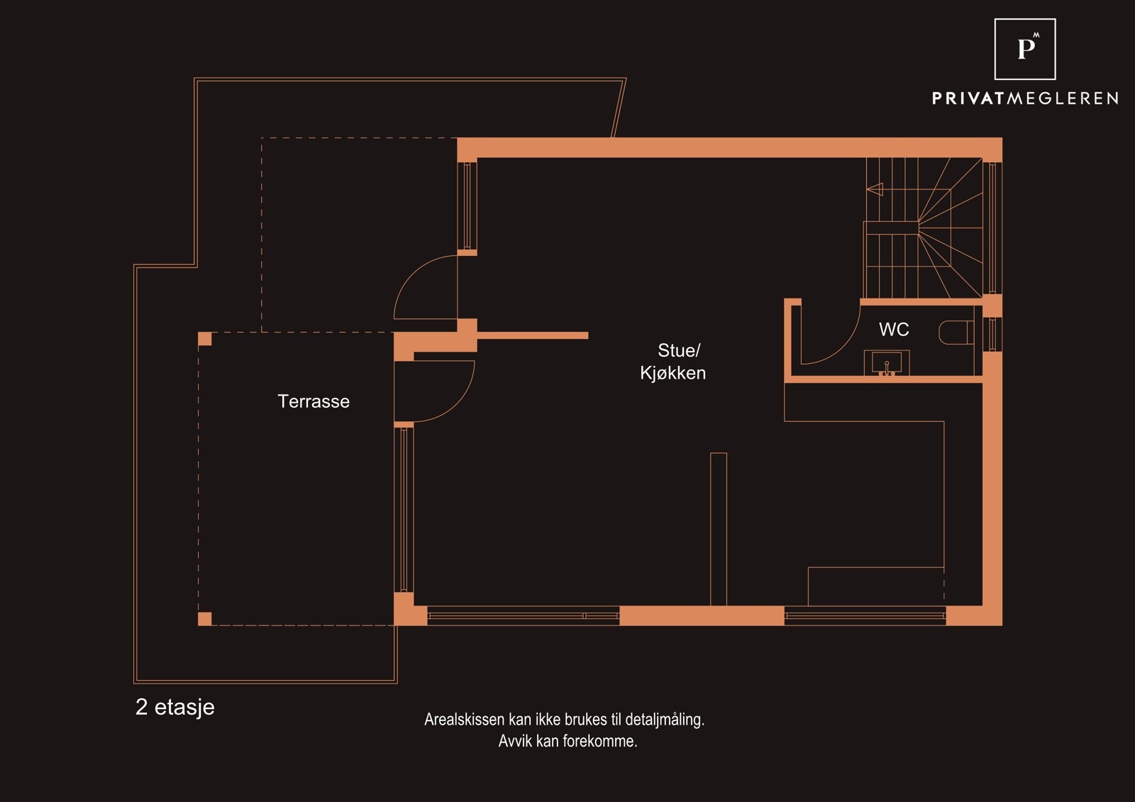 Plantegning 2. etg. Galleribilde