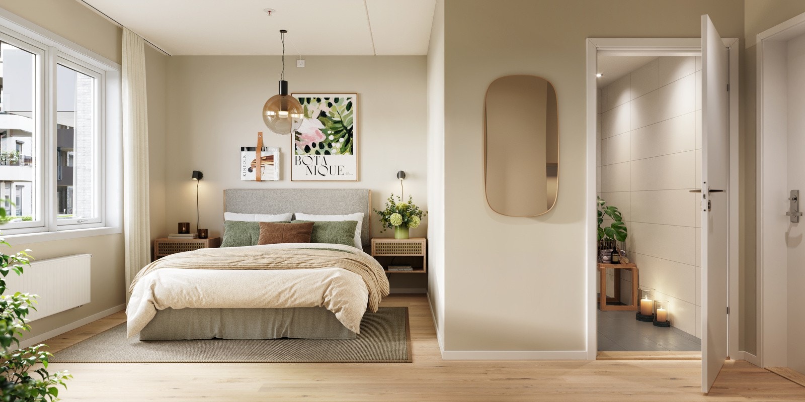 Visste du at som andelseier i Stilla eller Ager Borettslag så har du tilgang til en flott gjesteleilighet? Et meget praktisk ekstra rom som er kjekt å ha når svigers eller annen familie kommer på besøk. Rommet har eget bad og et praktisk hybelkjøkken. Galleribilde