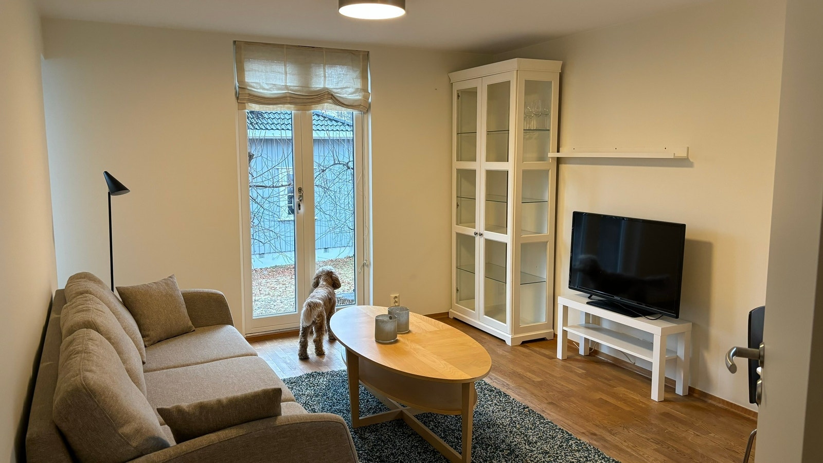 Oppholdsrom med terrasse dør Galleribilde