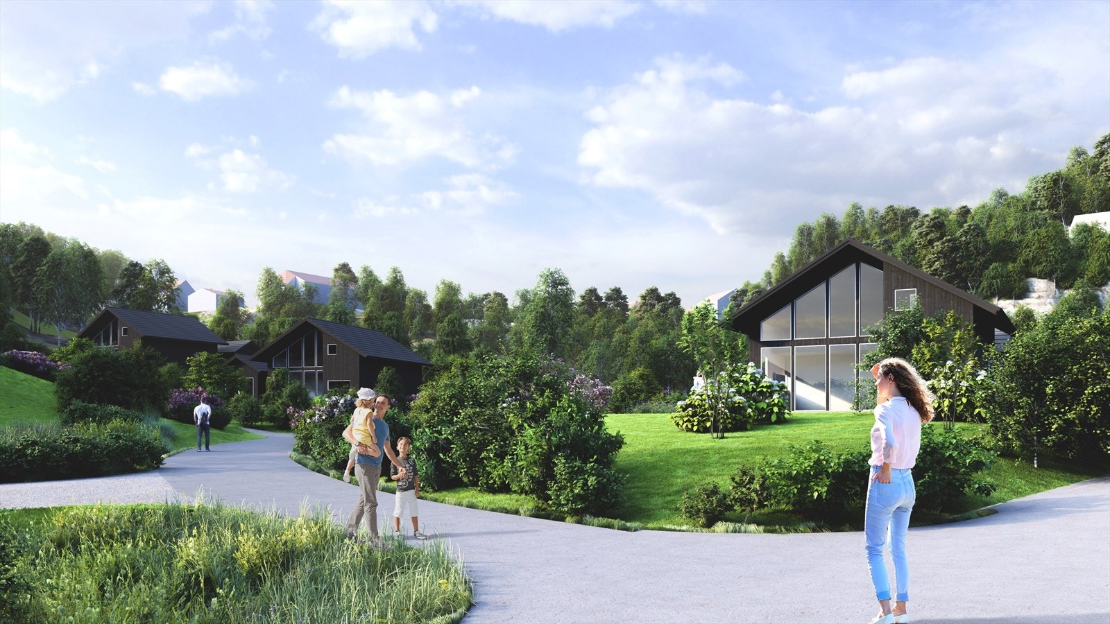 Illustrasjon Hagestadhøgda felt B2 Galleribilde