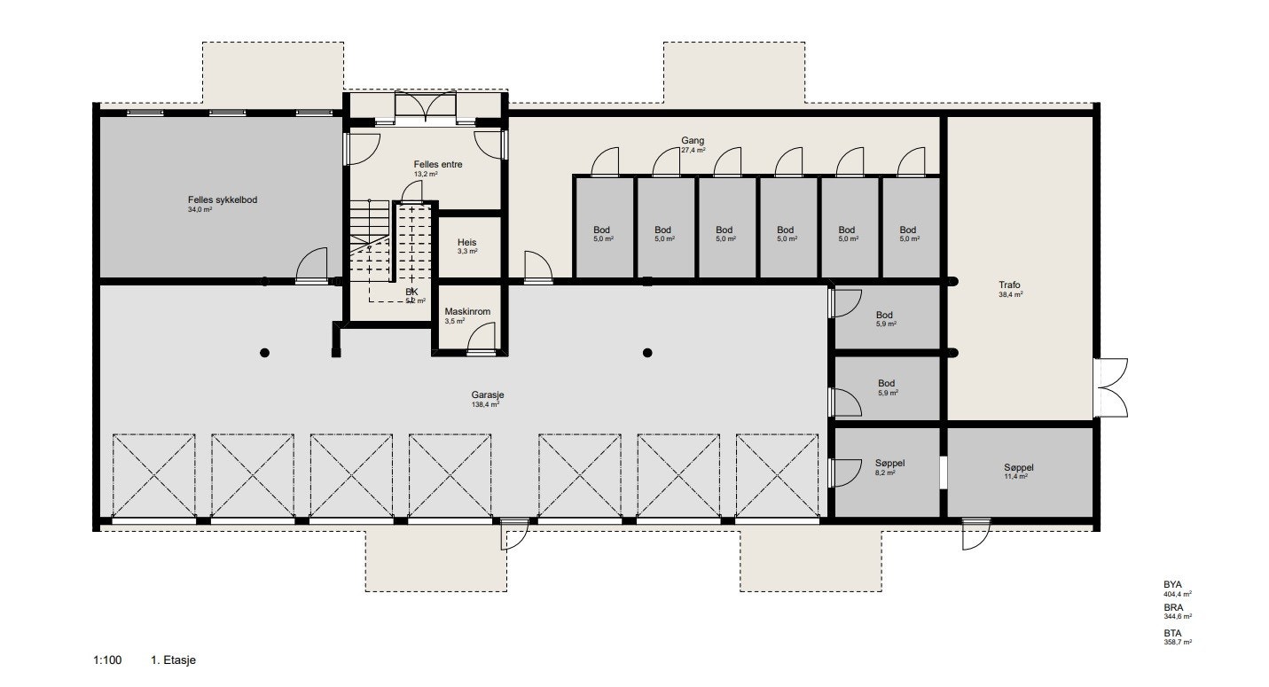 Plan 1 Galleribilde