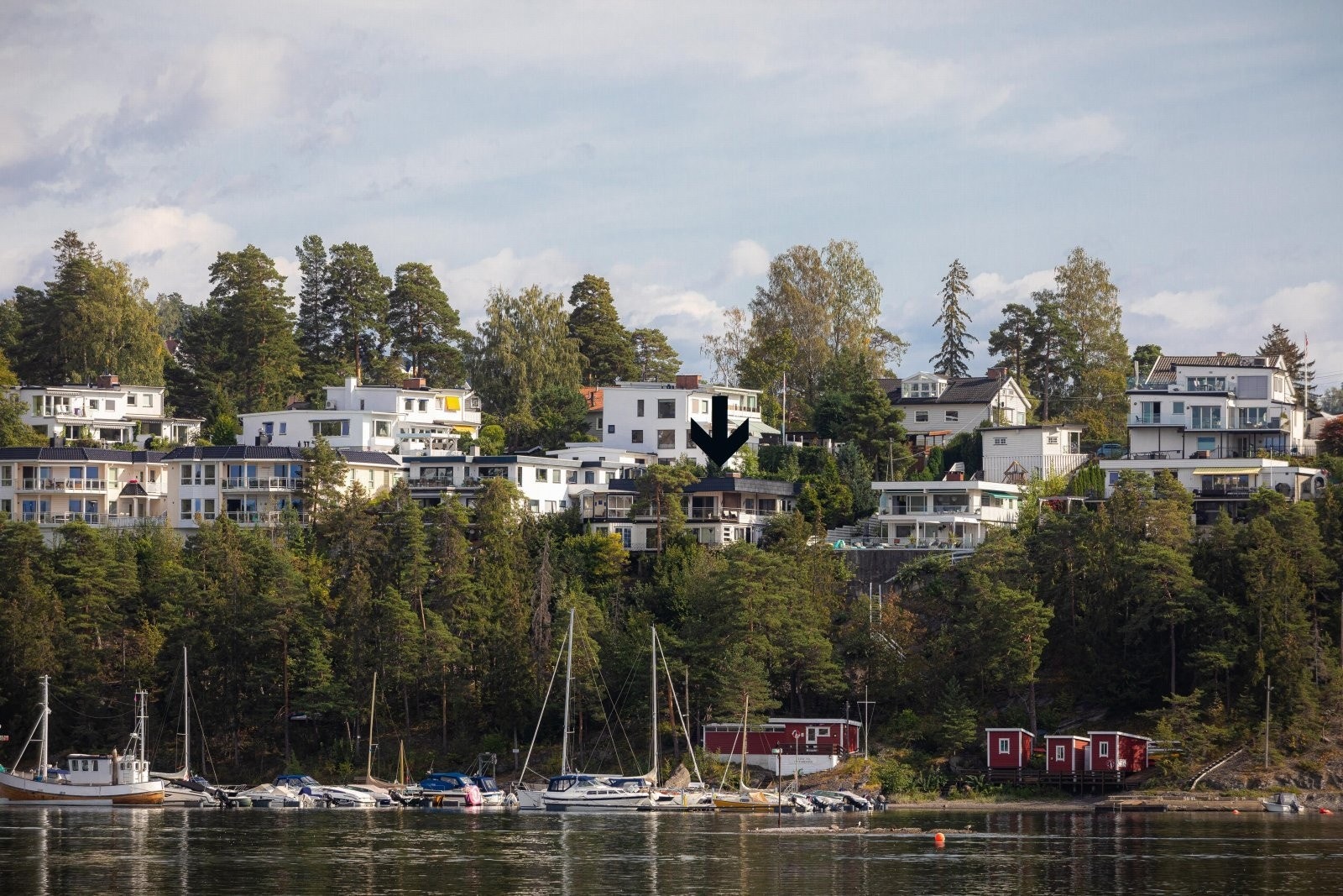 Førstelinje mot sjøen Galleribilde