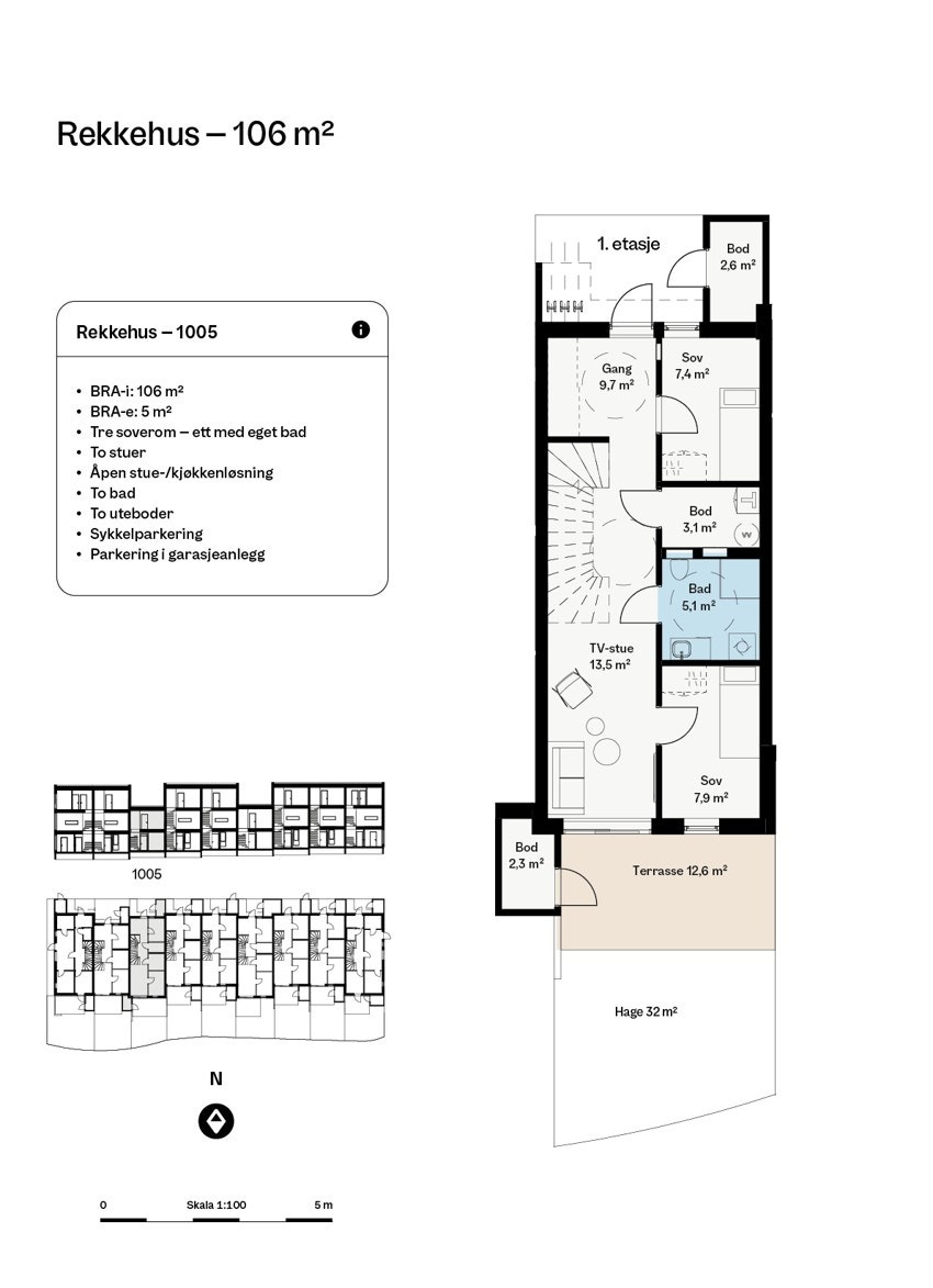Bolig 1005, 1 etg Galleribilde