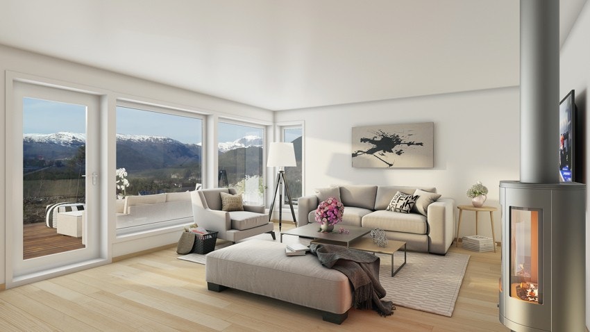 Stue stor A2 Galleribilde