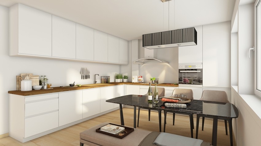 Kjøkken stor Galleribilde