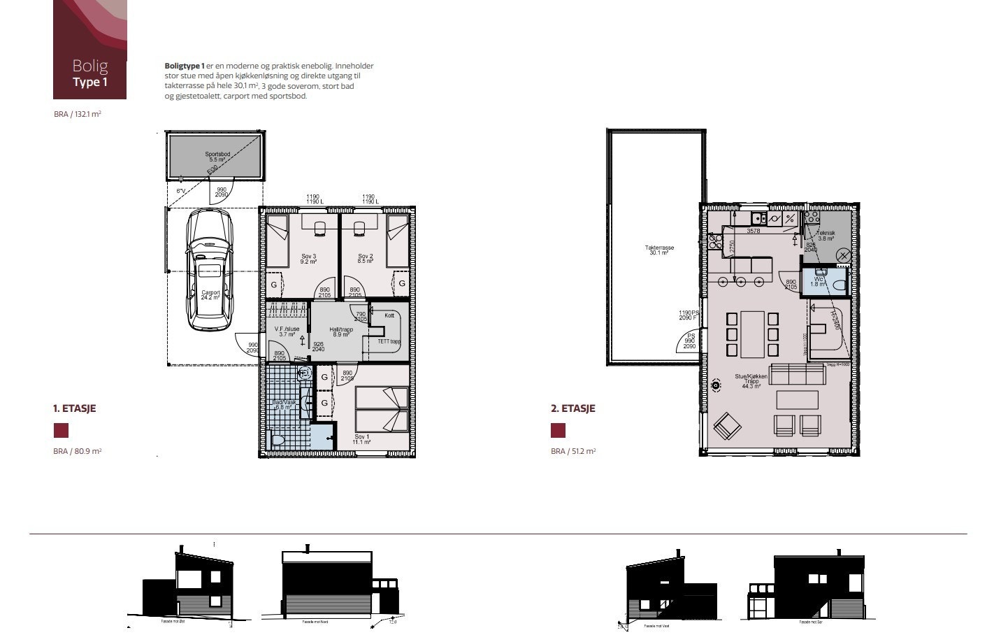 Boligtype 1 Galleribilde