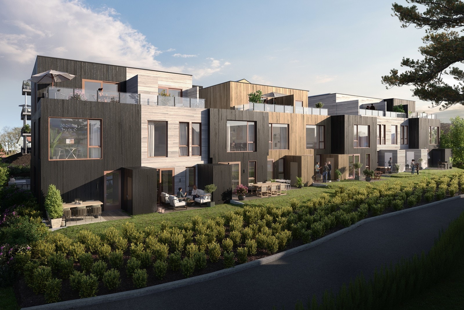 Fasade bolig 1003-1011 Galleribilde