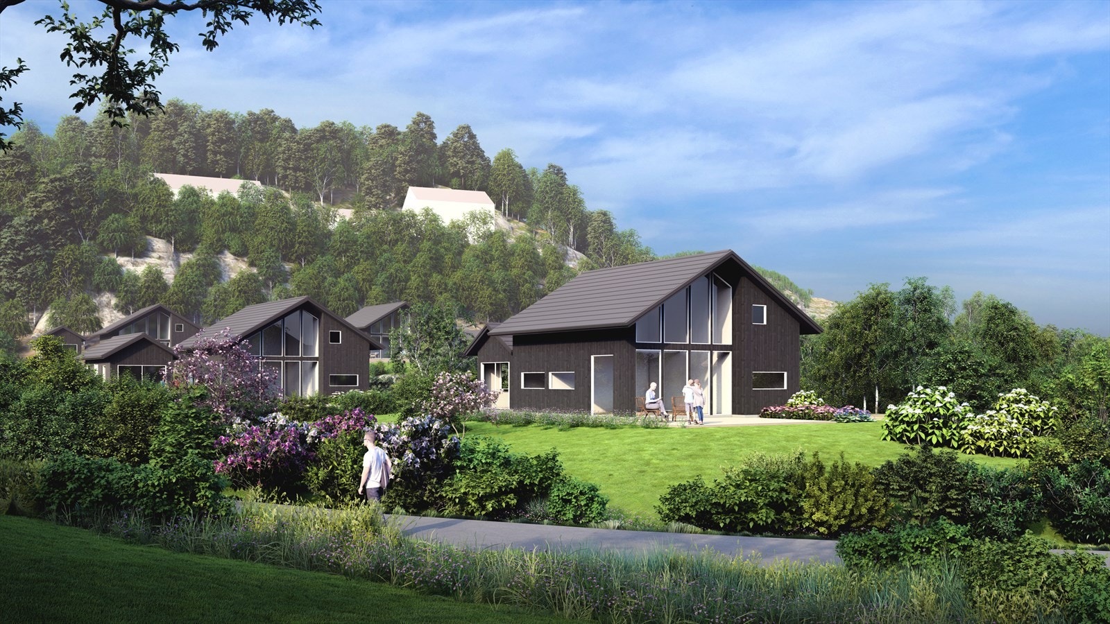 Illustrasjon - Leveres nøkkelferdig og klar for overtakelse fra sommeren 2024 Galleribilde