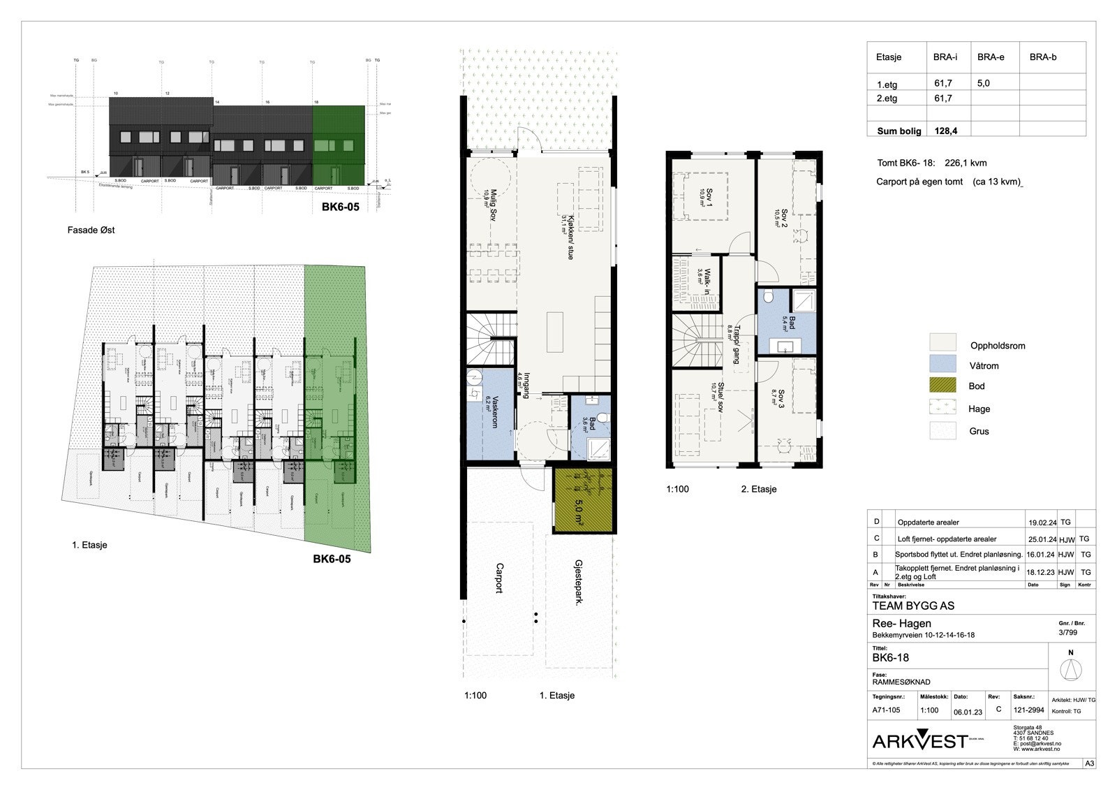 Tegninger - BK6 bolig 5 Galleribilde