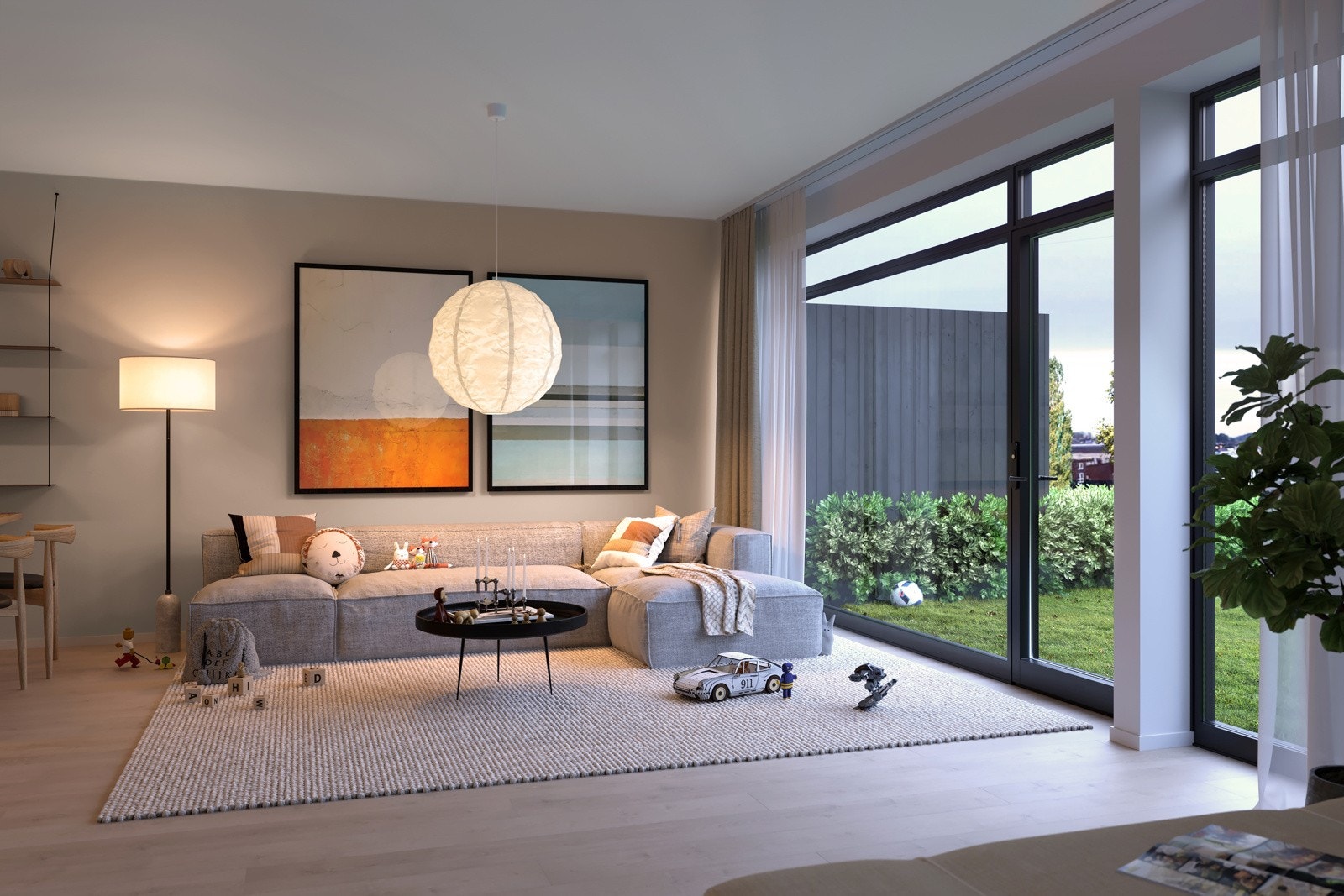 Her kan hele familien nyte masse plass og finne flere muligheter for å ha egne soner. (illustrasjonsbilde, avvik kan forekomme). Galleribilde