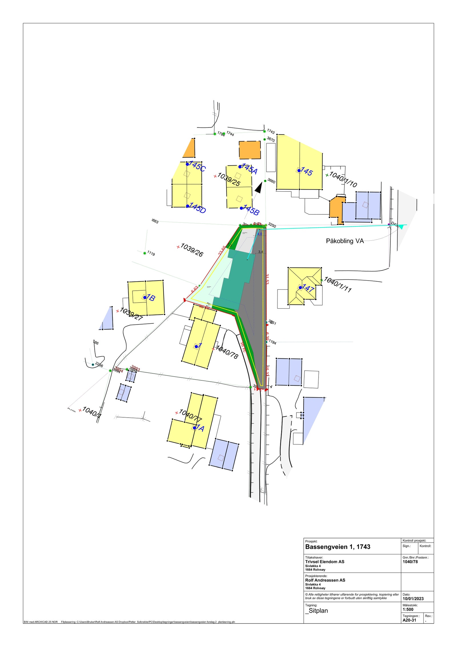 Situasjonskart Galleribilde