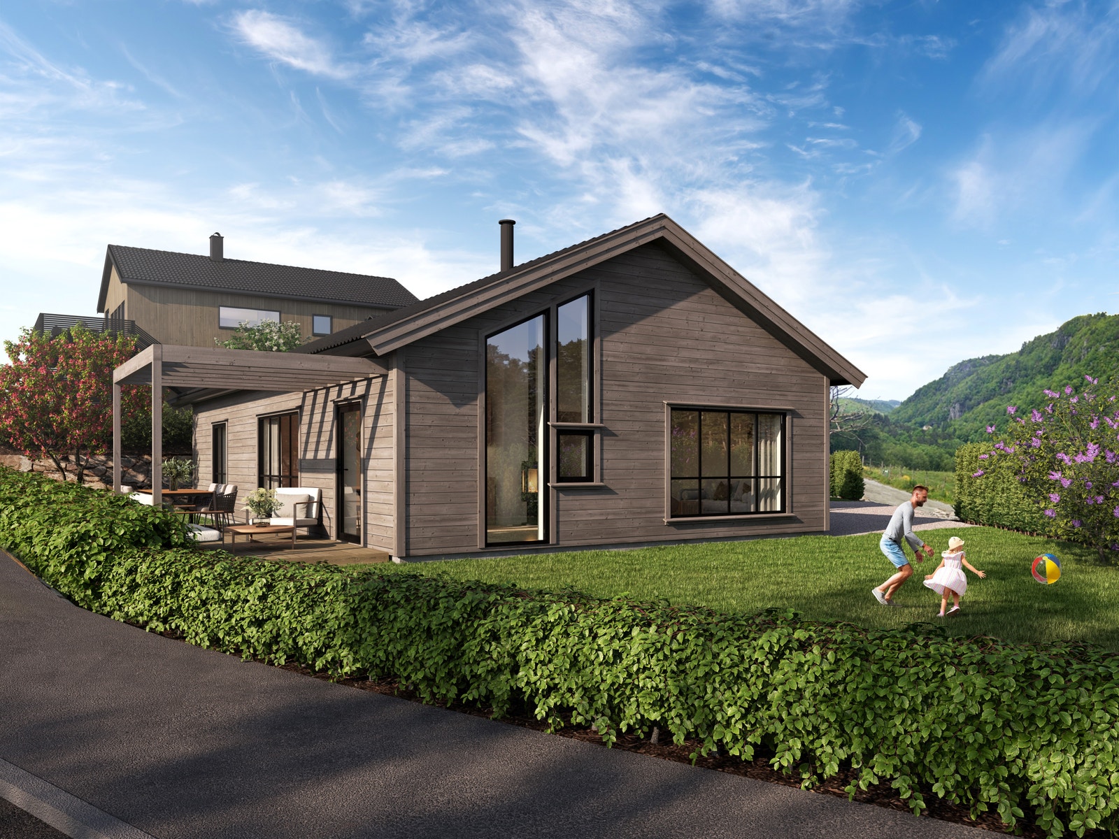 Prosjektert enebolig til tomt B5 Galleribilde