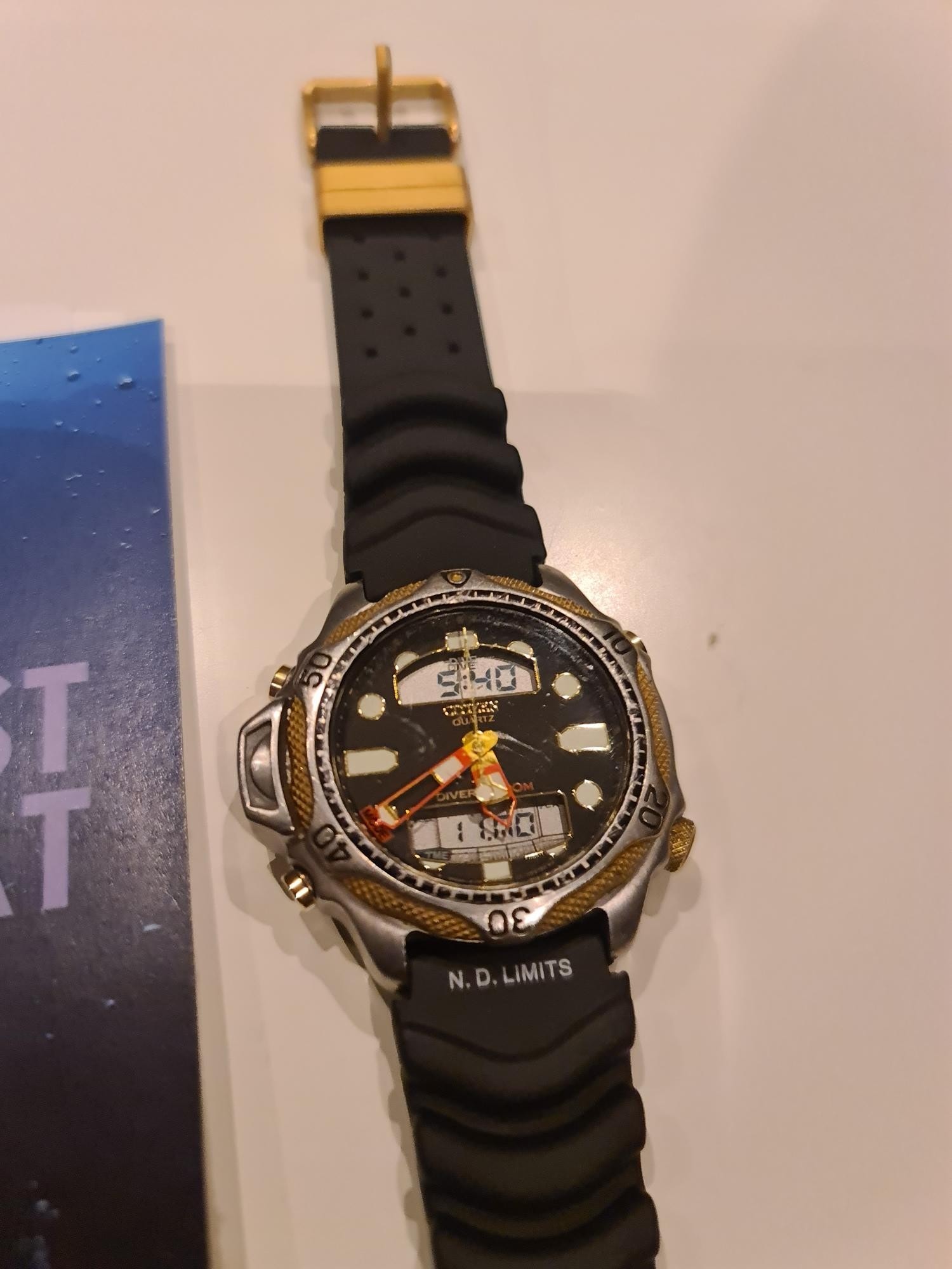 Citizen C500 Citizen Aqualand Dive Watch Manual Men's