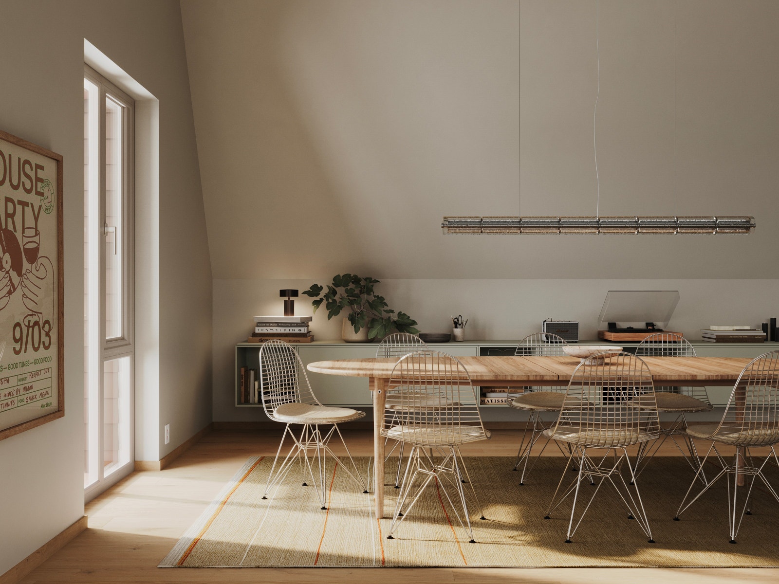 Leilighetene har en smart planløsning som gjør det enkelt å innrede i flere soner. Dette er en illustrasjon, og avvik kan forekomme. Galleribilde