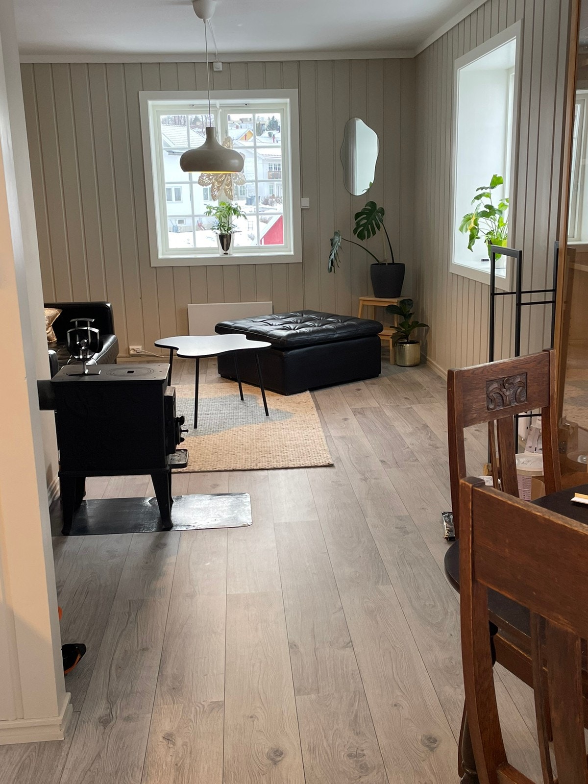 Mulighet for vedfyring Galleribilde