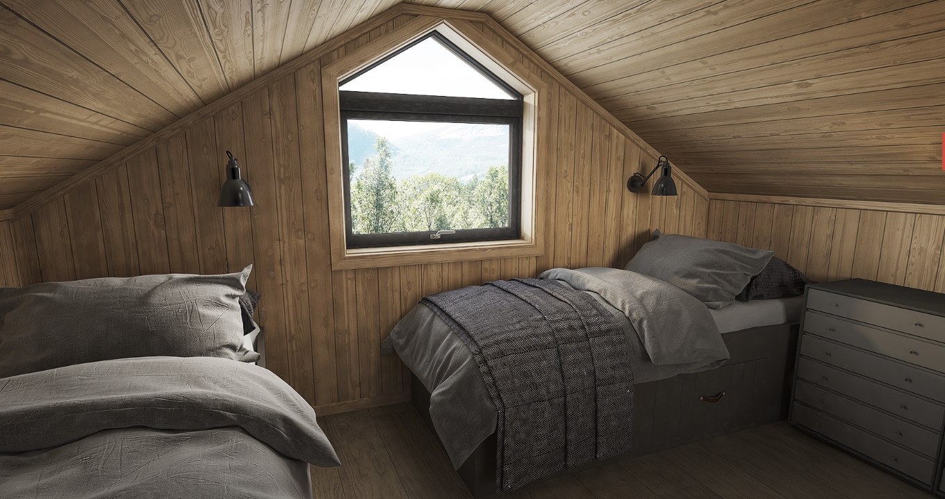 Illustrasjons fra Saltdalshytta, Kubakken 15 Galleribilde