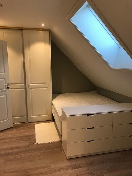 Romslig soverom Galleribilde