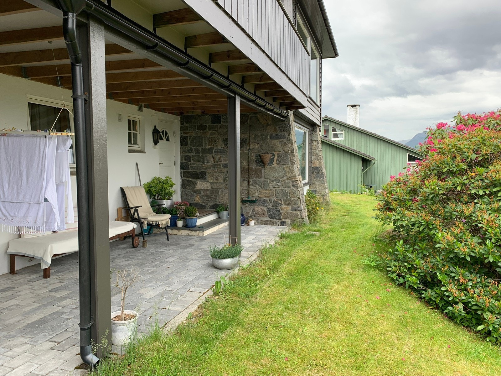 Overbygget uteplass Galleribilde