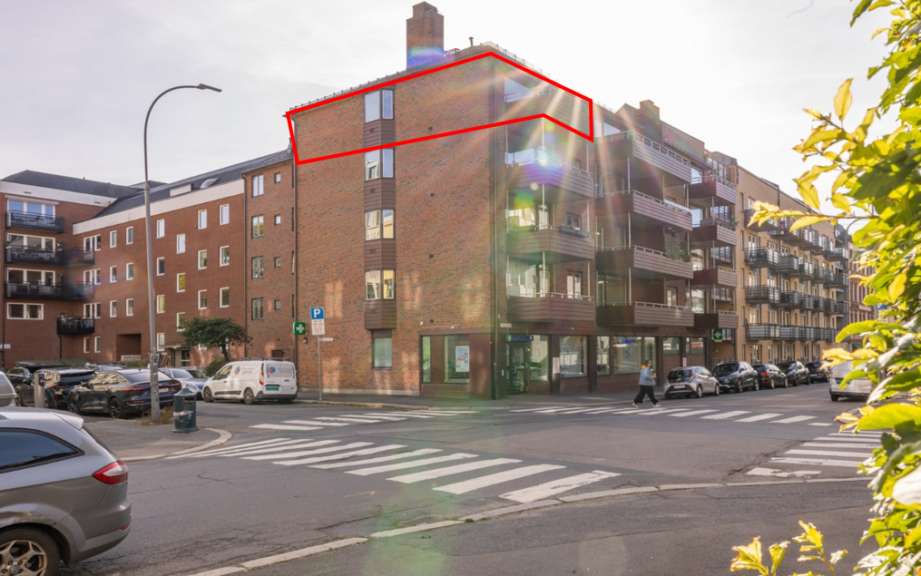 Flott topp/hjørneleilighet Galleribilde