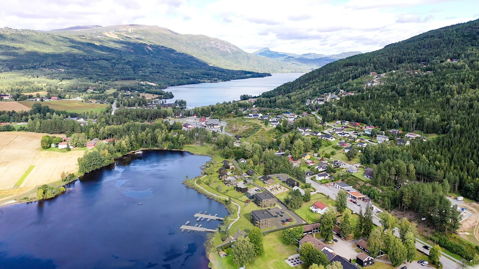 Velkommen til vakre Noresund i Krødsherad kommune Galleribilde