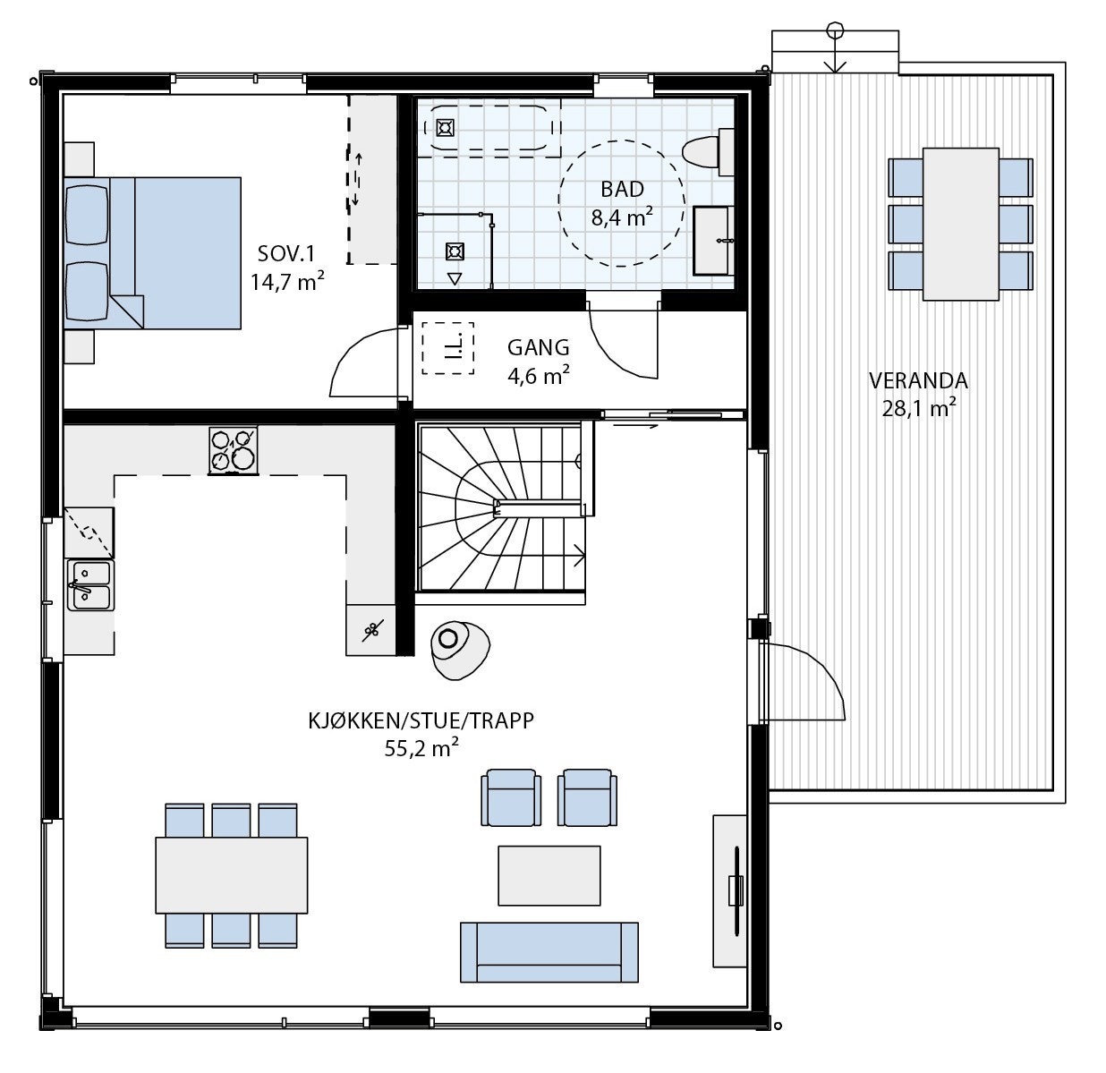 Plan 1.etg Galleribilde