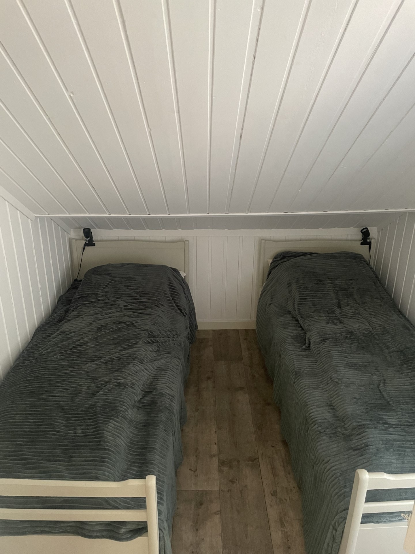 På det andre soverommet er det to enkeltsenger. Disse kan settes sammen. Galleribilde