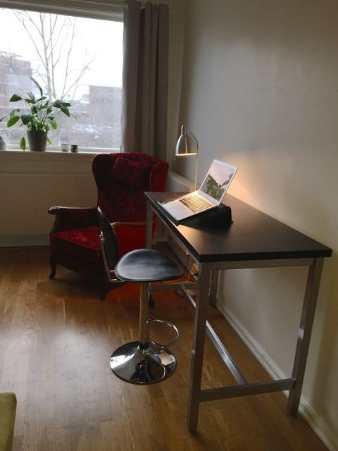 Arbeidsplass til hjemmekontor Galleribilde