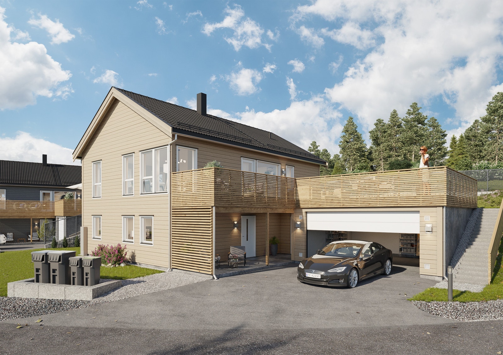 Illustrasjon: Hus 7 Galleribilde