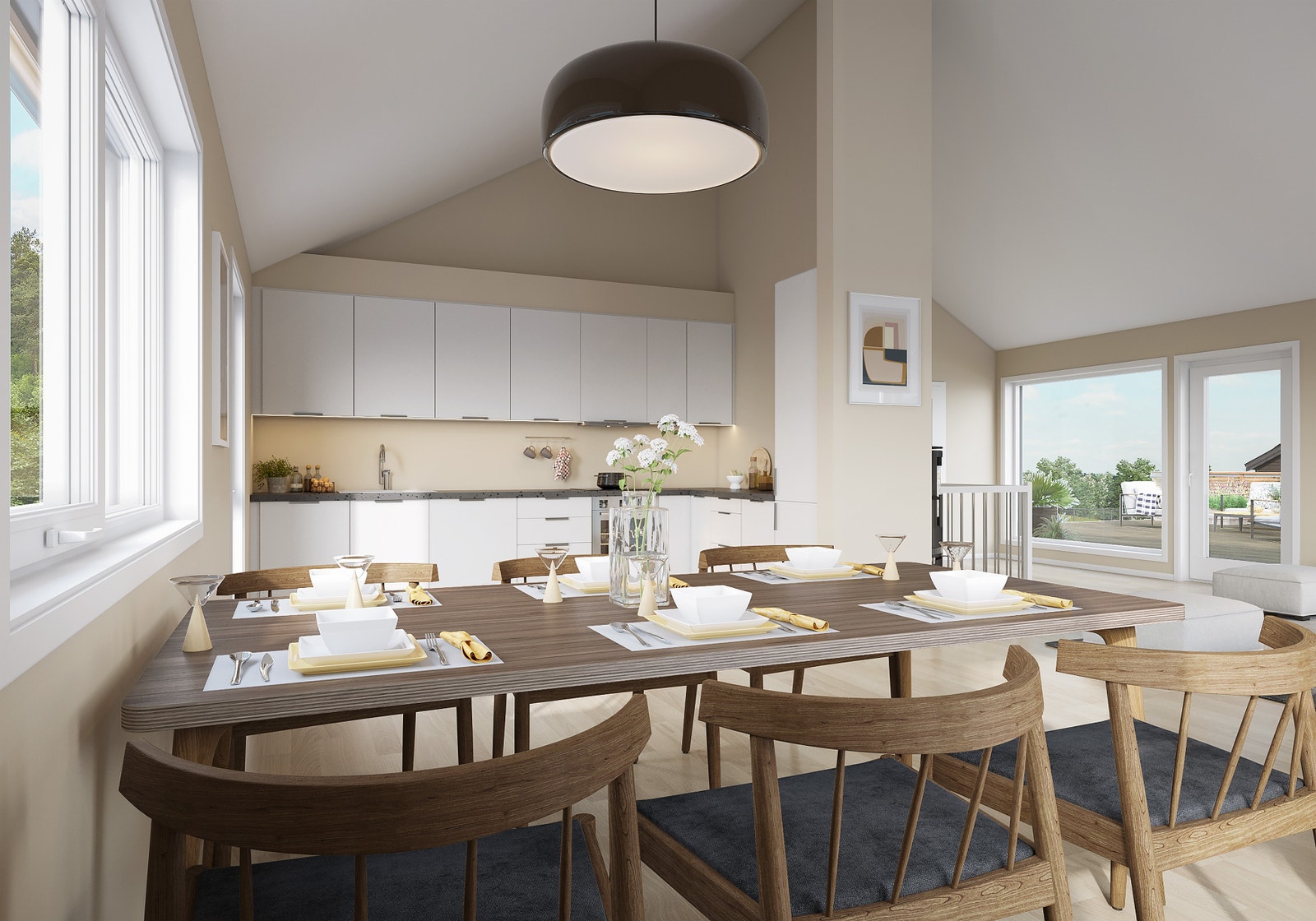 Illustrasjon: Hus 7 Galleribilde