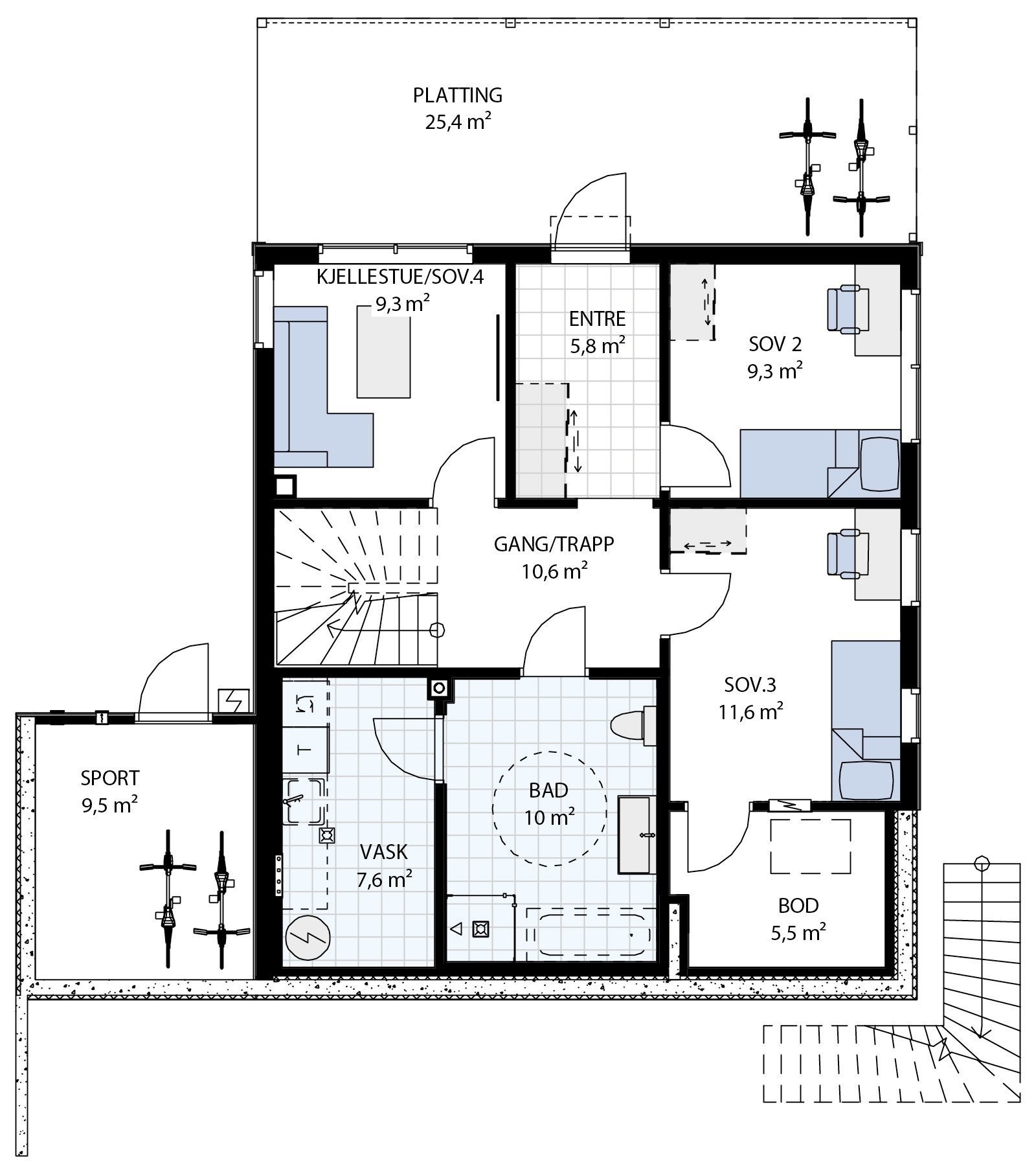 U etasje - Hus 22 Galleribilde