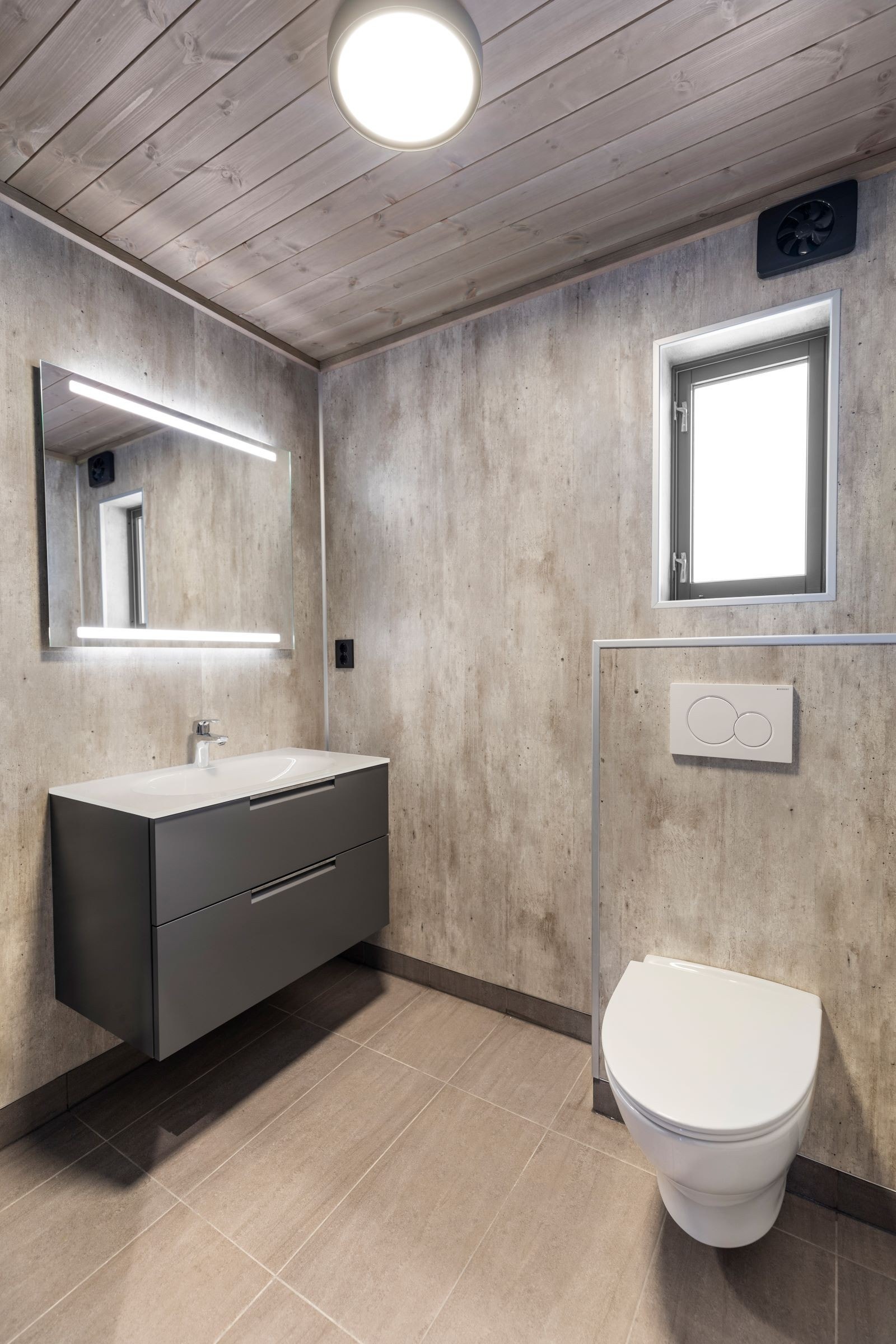 Dusj og wc rom. Galleribilde